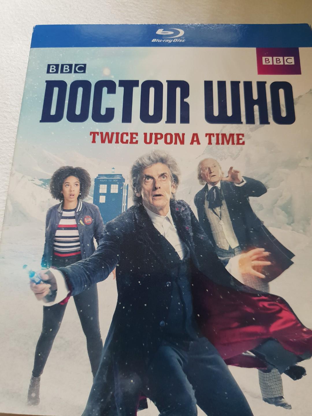 Doctor Who Twice Upon A Time Blu Ray Movie Hobbies Toys Music Media Cds Dvds On Carousell