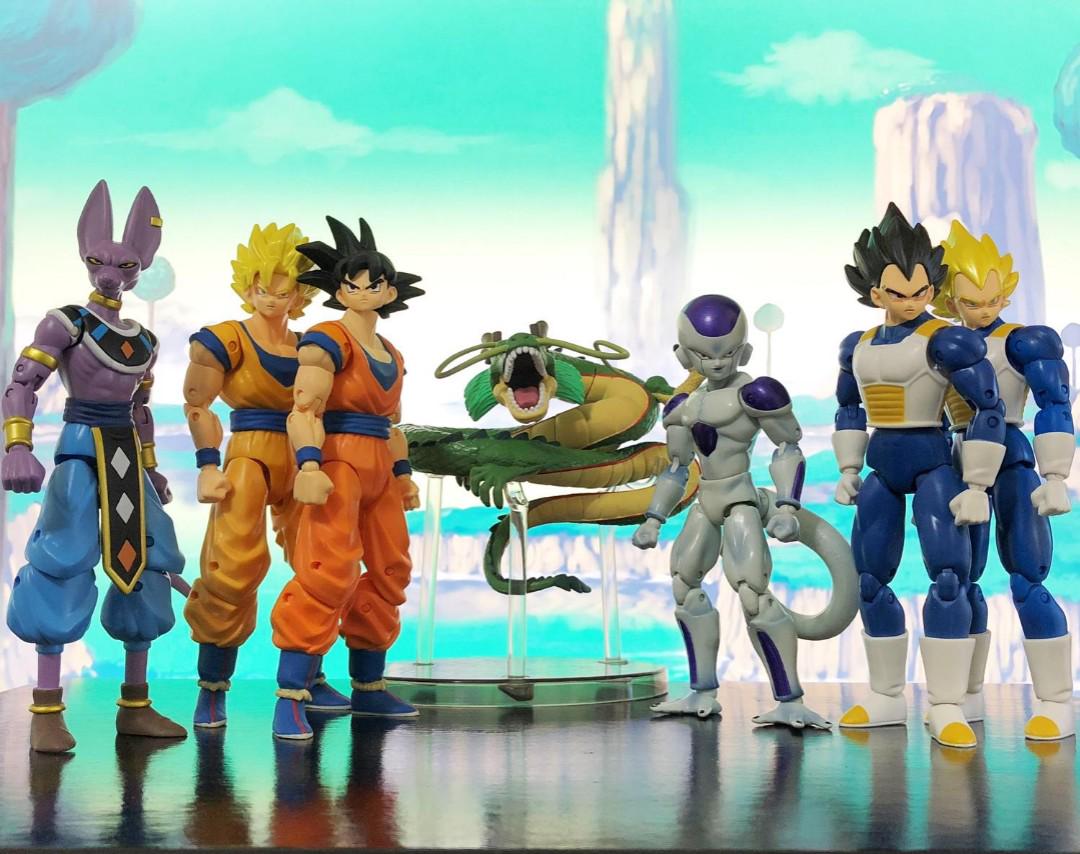 Dragonball Super Stars Series 1 Super Saiyan Son Goku Vegeta Beerus Son Goku Super Saiyan Vegeta Frieza Toys Games Bricks Figurines On Carousell