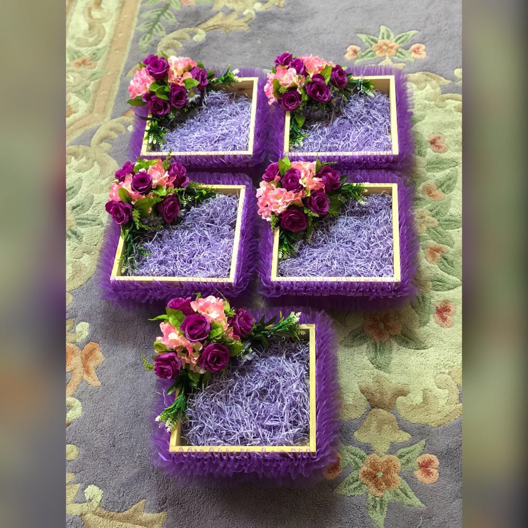 Dulang Hantaran Bekas Hantaran Design Craft Handmade Goods Accessories On Carousell