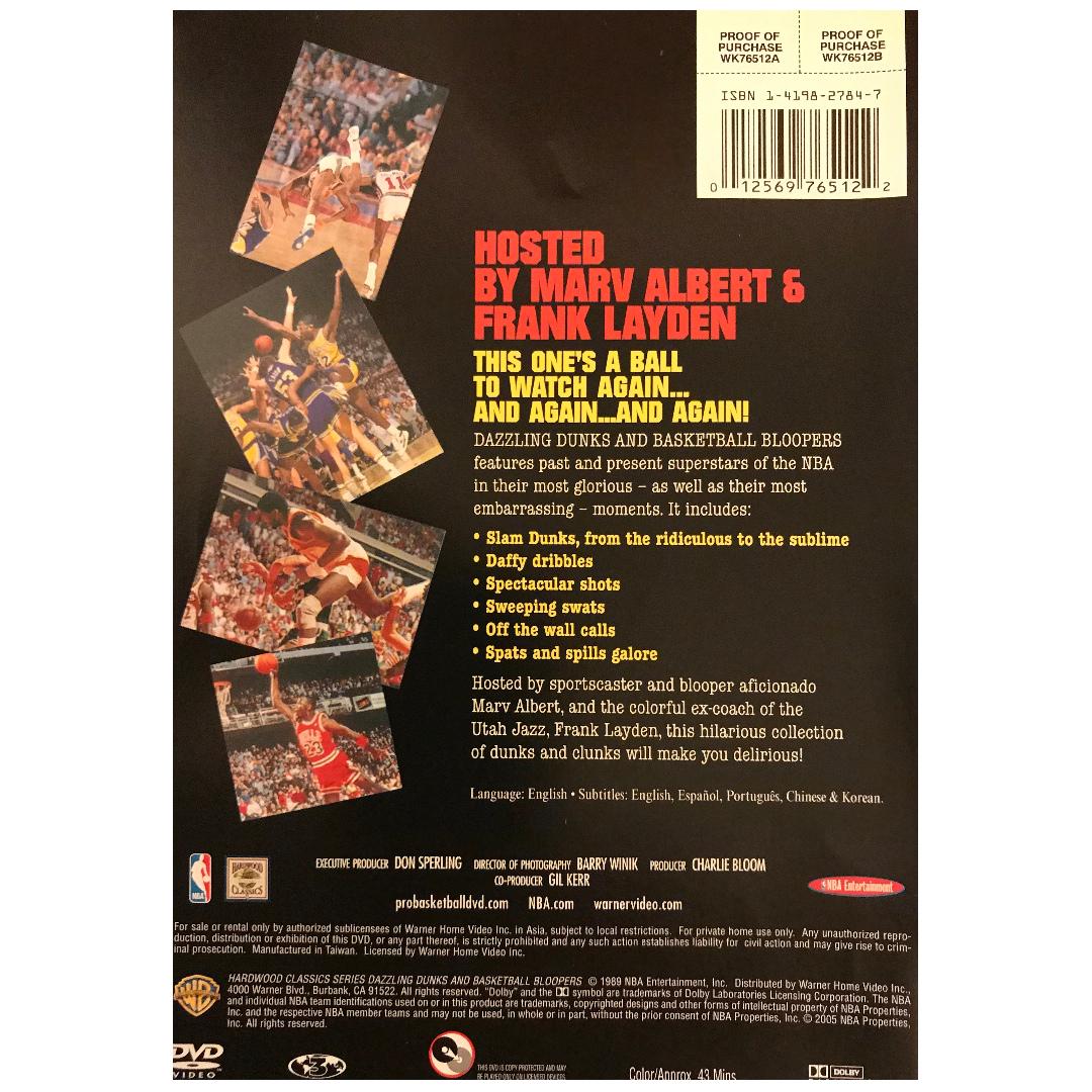 Dvd Nba Dazzling Dunks And Basketball Bloopers Music Media