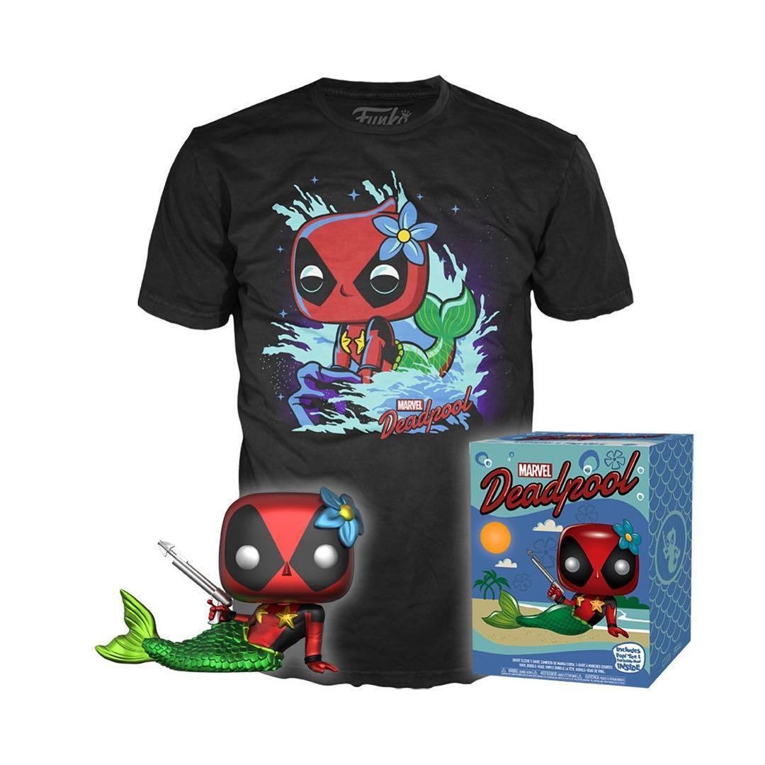 deadpool funko pop mermaid