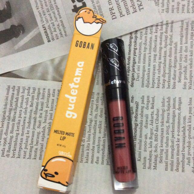 Goban Gudetama Gloomy Day Preloved Kesehatan Kecantikan Rias Wajah Di Carousell