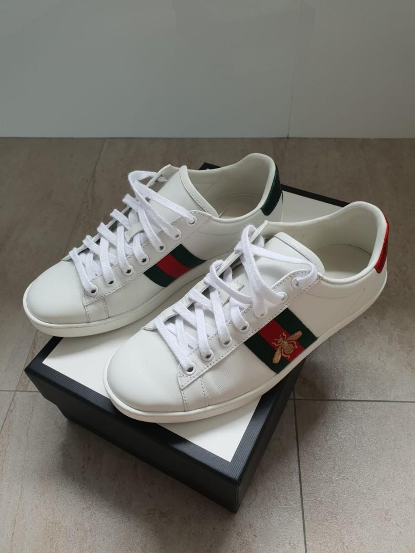 GUCCI Ace Embroidered low-top sneaker, Men's Fashion, Footwear ...