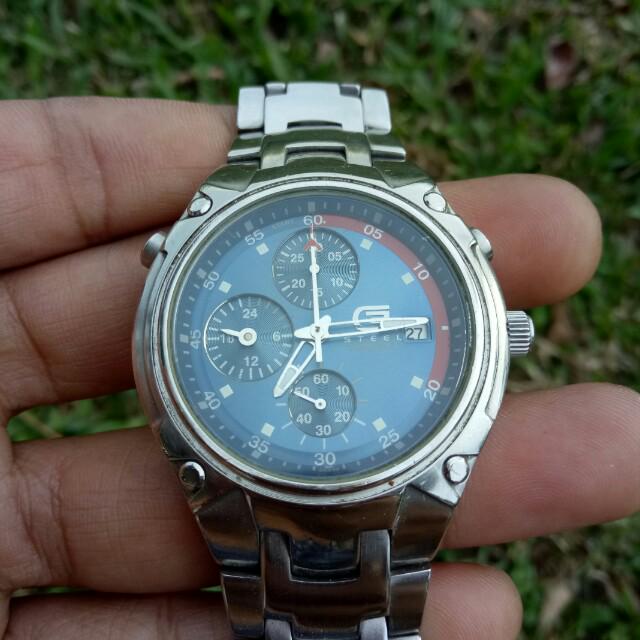 Guess steel japan movt online