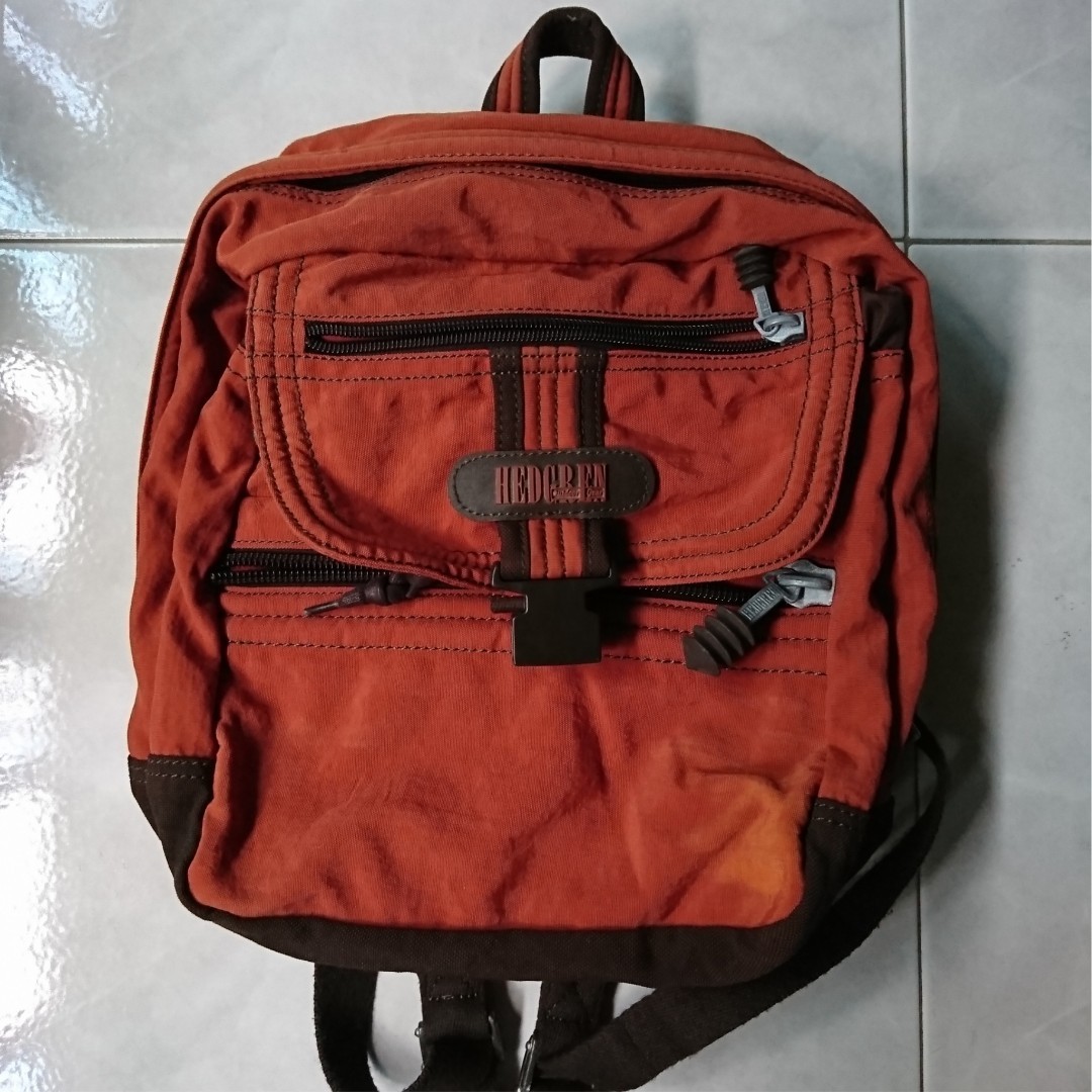Hedgren backpack orange sale