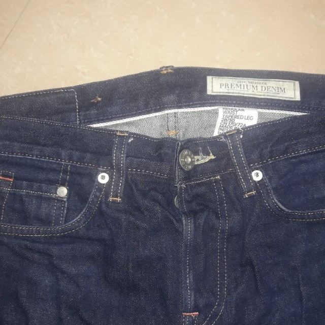 H&M 13 oz premium denim selvedge (Category: Jeans) located in Iloilo. Submitted by quintessentialpiece (Listing ID 175606018, Image 2). Description: Quality denim.
