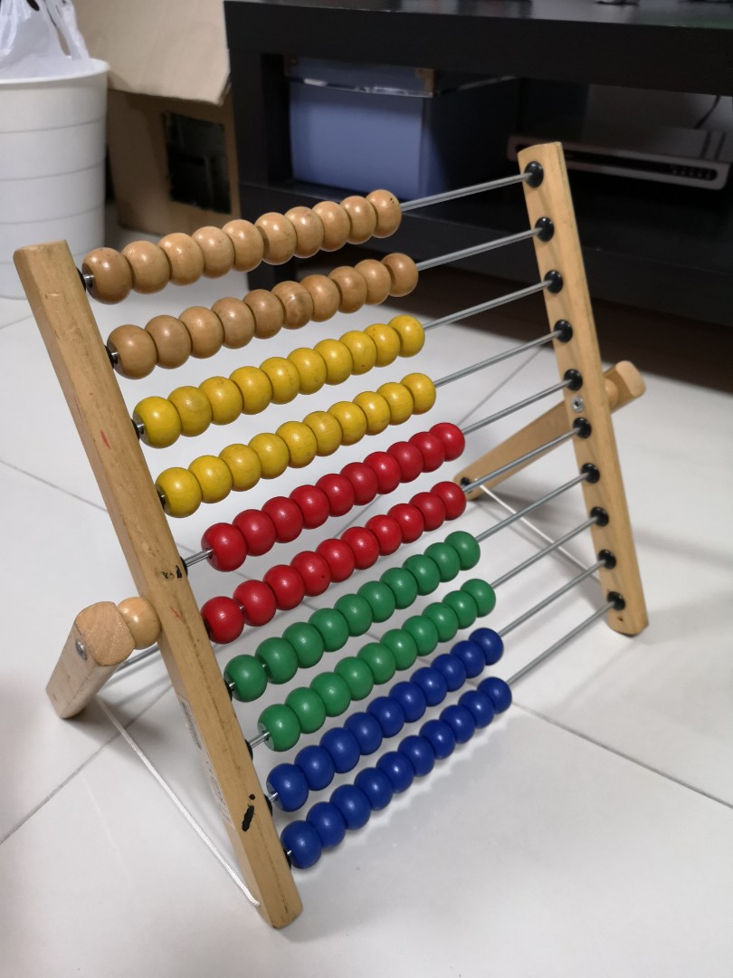 wooden abacus ikea
