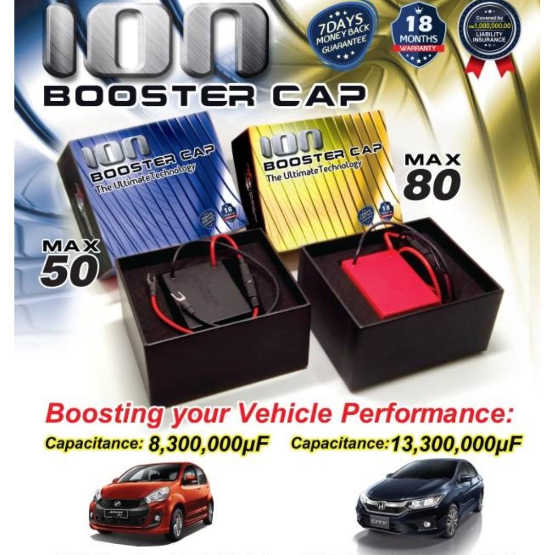 Ion Booster Cap Max 50 Car Accessories Accessories On Carousell