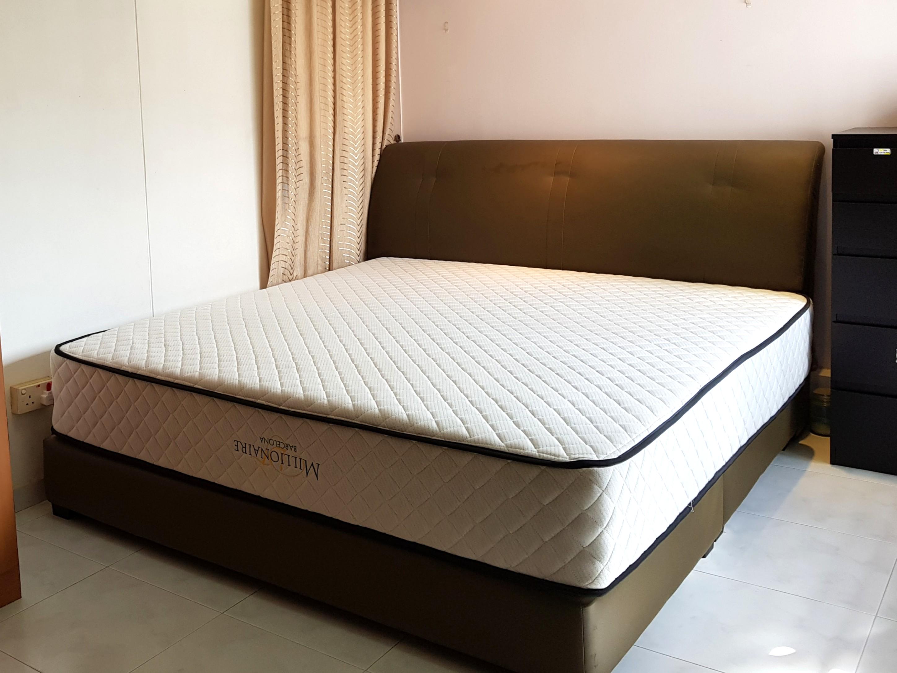King Size Bed With Or Without Frame, King Size Beds With Mattress Included