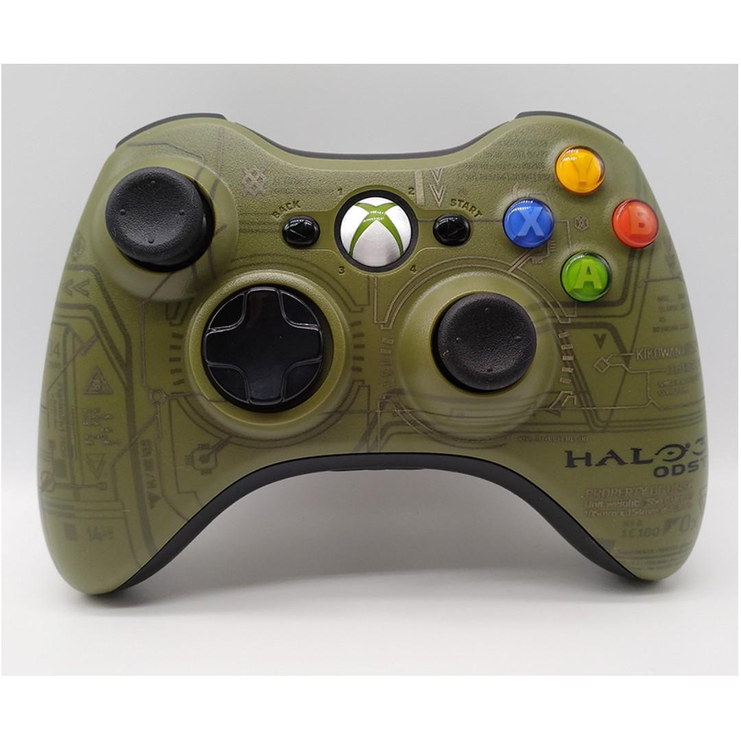 Limited Edition Xbox 360 Wireless Controller Halo 3 Odst Toys Games Video Gaming Gaming Accessories On Carousell
