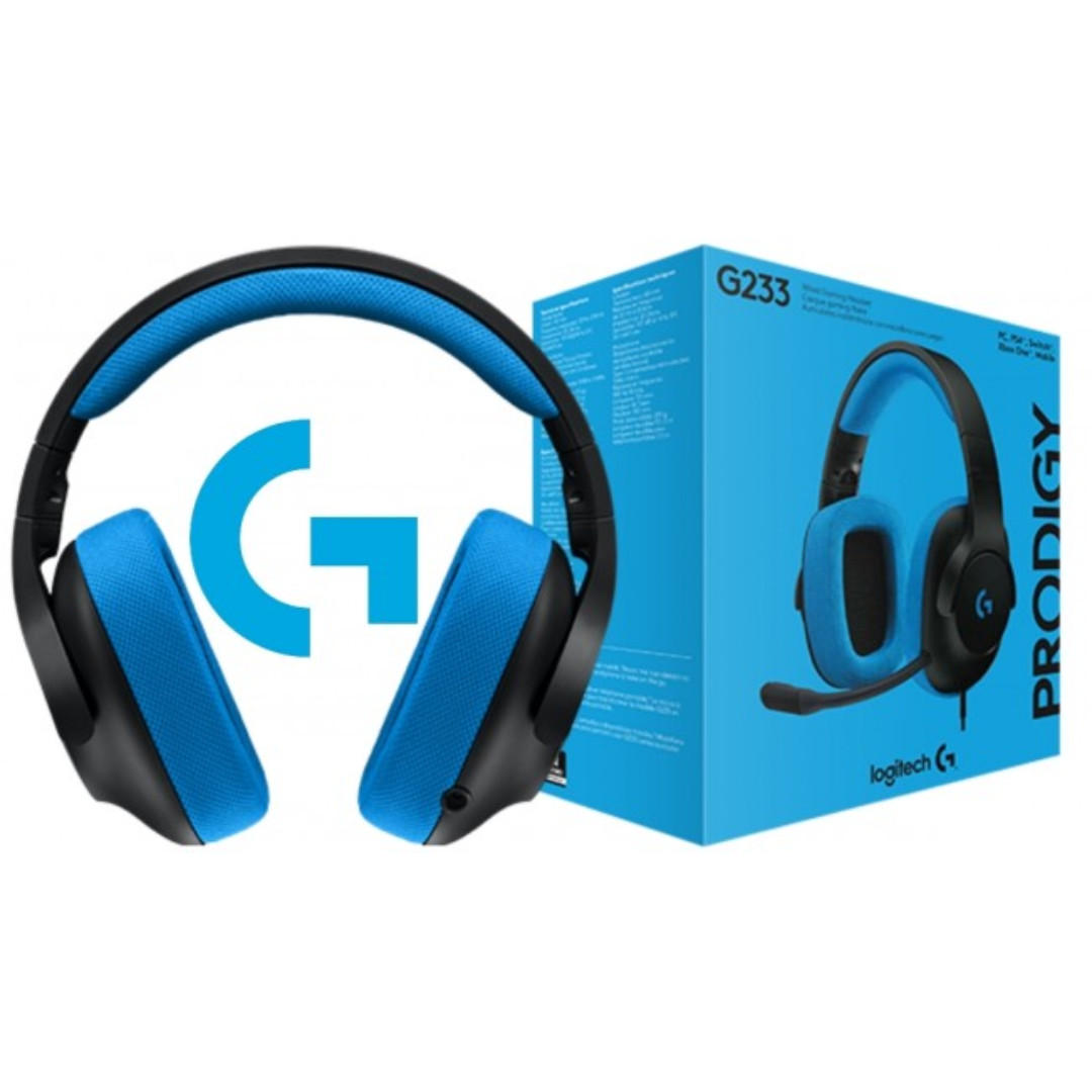 Local Warranty Logitech G233 Prodigy Gaming Headset for PC PS4 PS4 PRO Xbox One Xbox One S Nintendo Switch Computers Tech Parts Accessories Computer Parts on Carousell