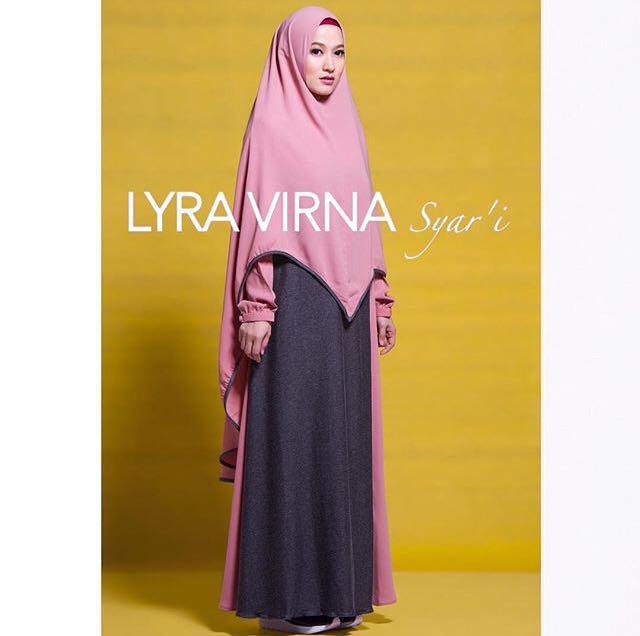 Lyra Virna Syari Denim Olshop Fashion Olshop Muslim Di Carousell