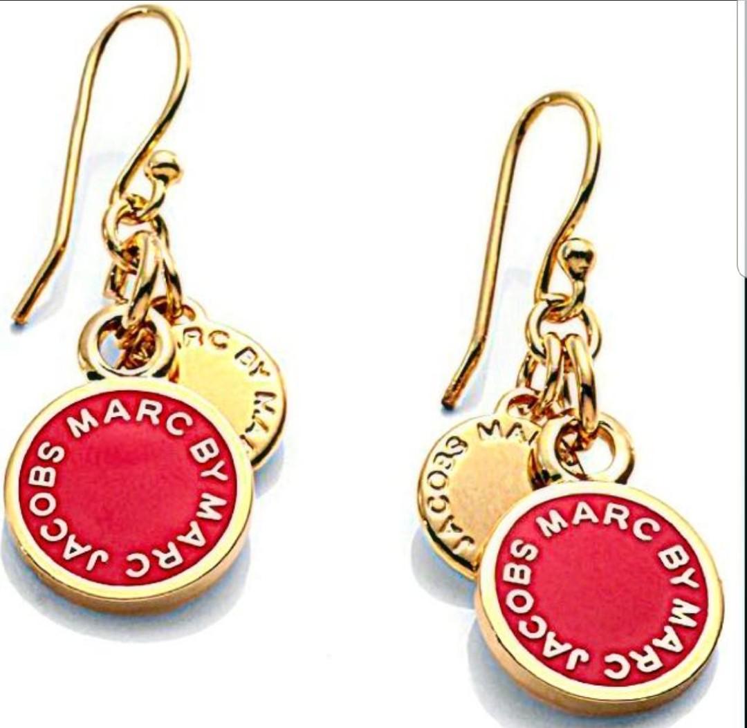 Marc jacobs outlet logo earrings