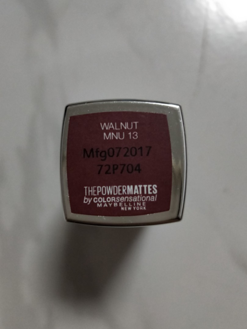 maybelline walnut lipstick