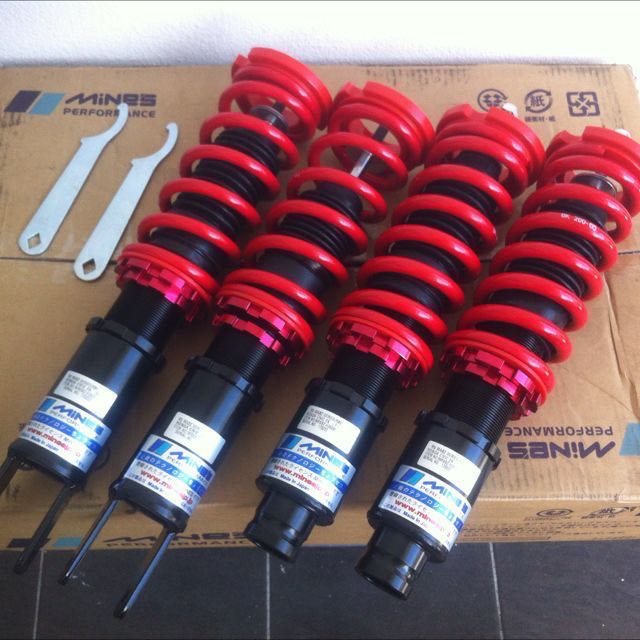 Mines Adjustable Coilover Civic Ek/Eg/Lancer GT, Car Accessories on