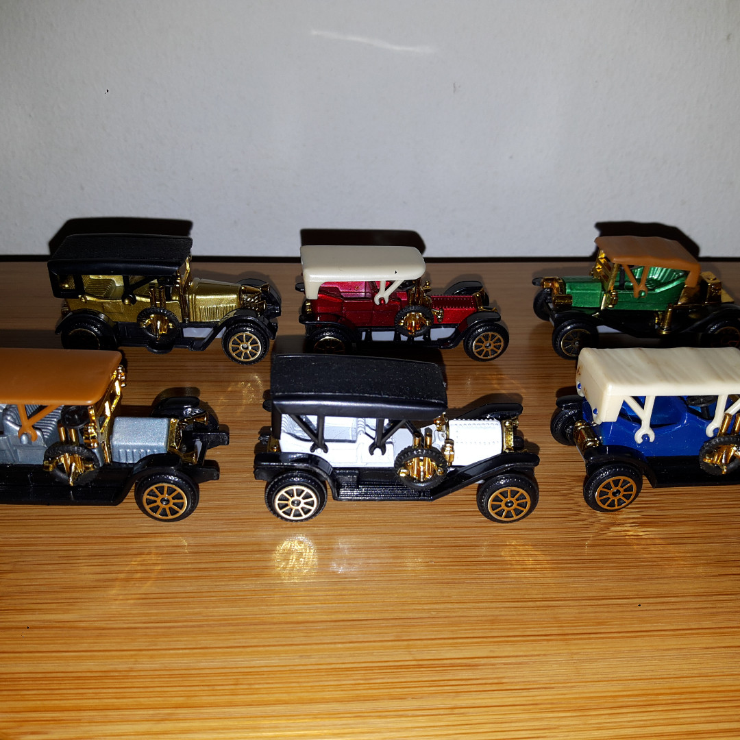 vintage miniature cars