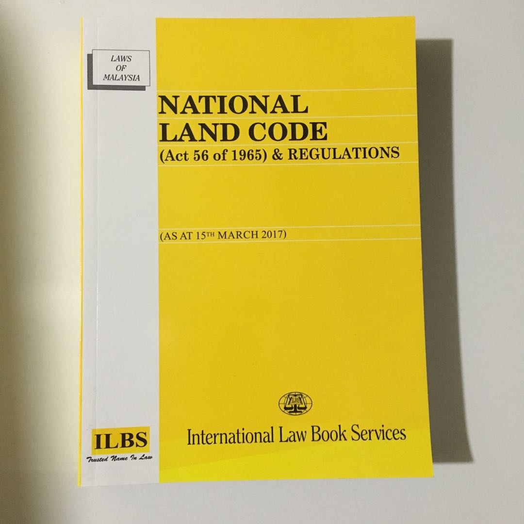 National Land Code Textbooks On Carousell