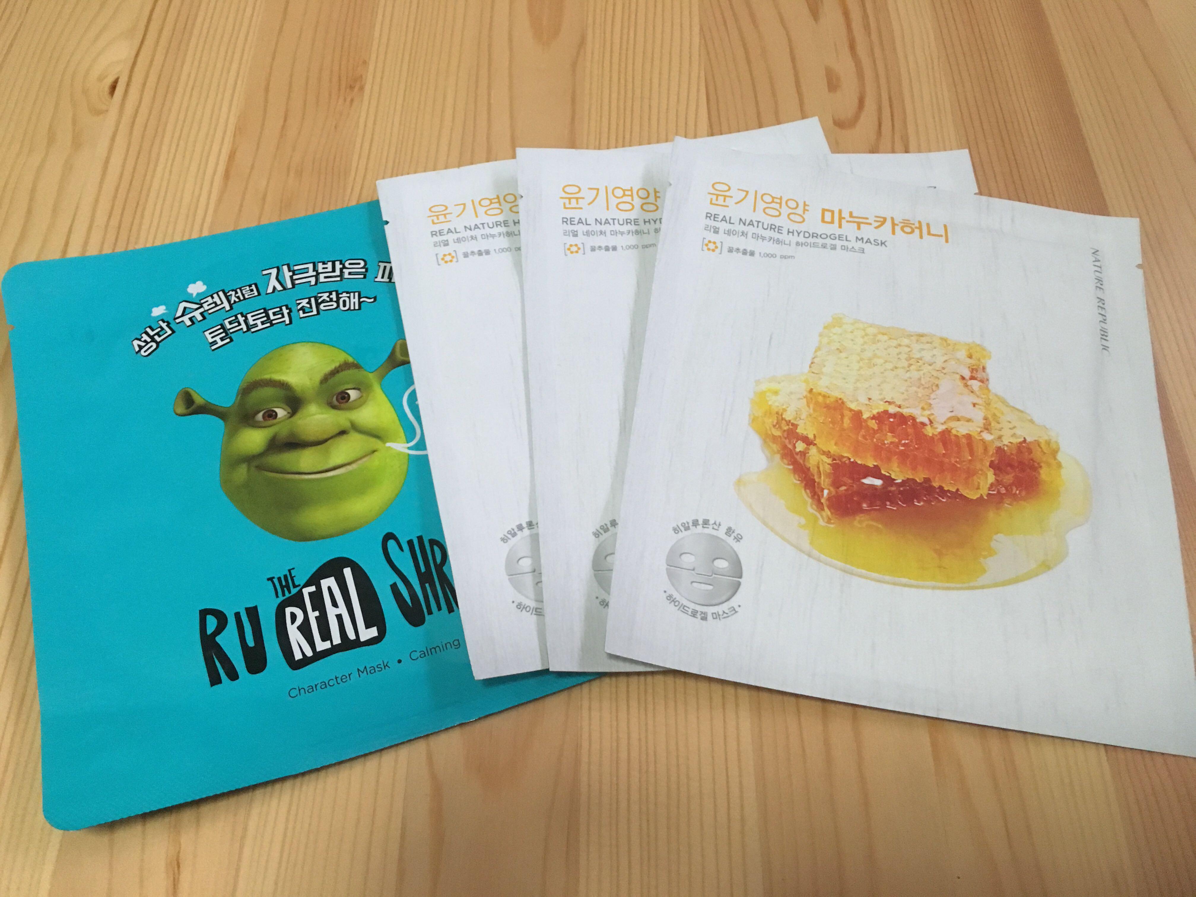 Nature Republic Hydrogel Mask Health Beauty Face Skin Care On Carousell