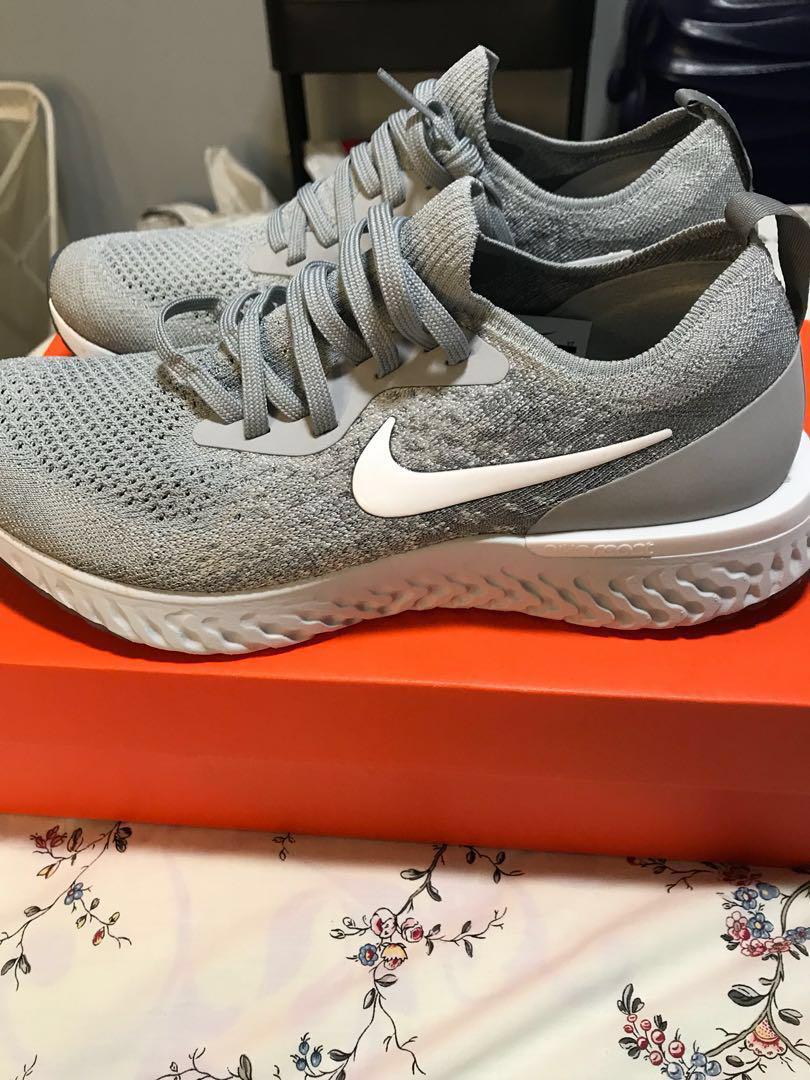 Epic react flyknit 1 wolf grey clearance