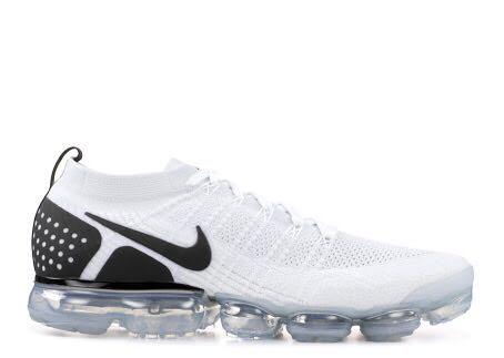 Nike Vapormax Flyknit 2 Black White Orinal Fesyen Pria Sepatu Di Carousell
