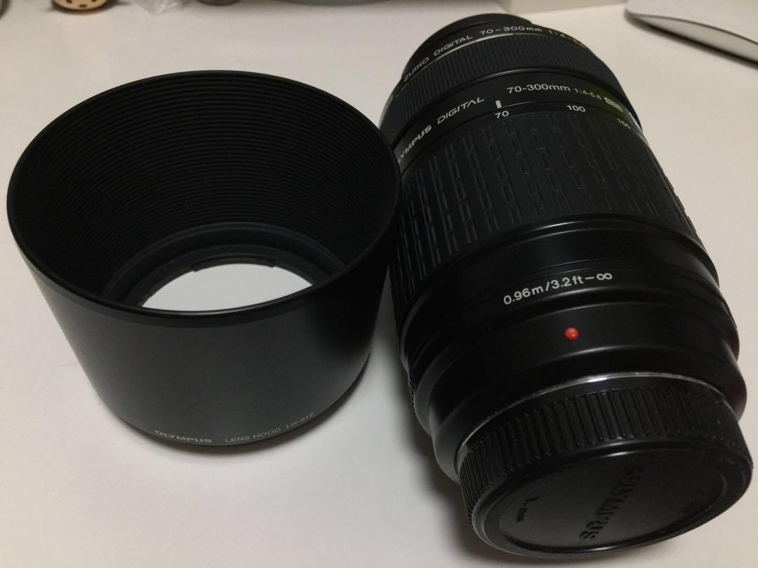 Olympus ED 70-300mm f4.0-5.6 4/3 made in Japan, 攝影器材, 鏡頭及