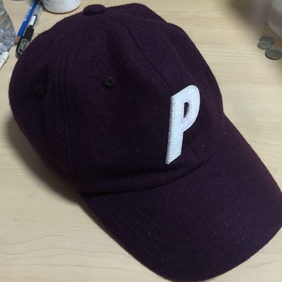 palace wool cap in wine, Men's Fashion 