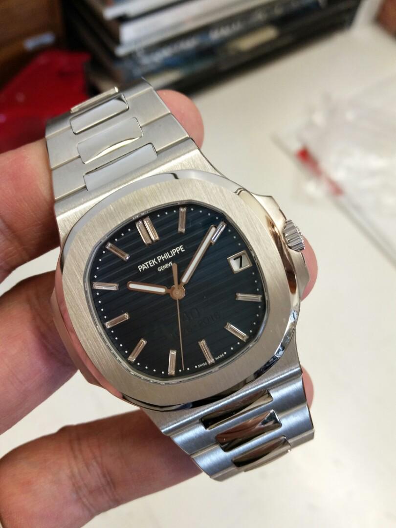 Patek philippe nautilus platinum 40th anniversary limited edition clearance