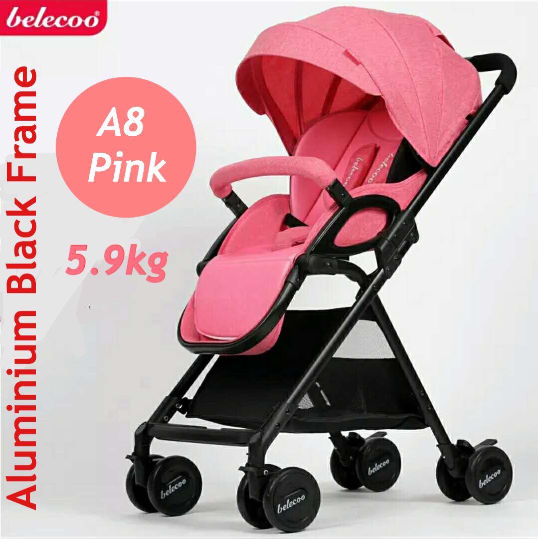 belecoo stroller pink