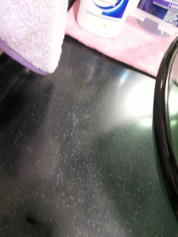 Polish of old solid surface vanity top, Furniture & Home Living