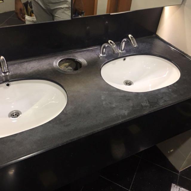 Polishing solid surface tops, Furniture & Home Living, Home Decor