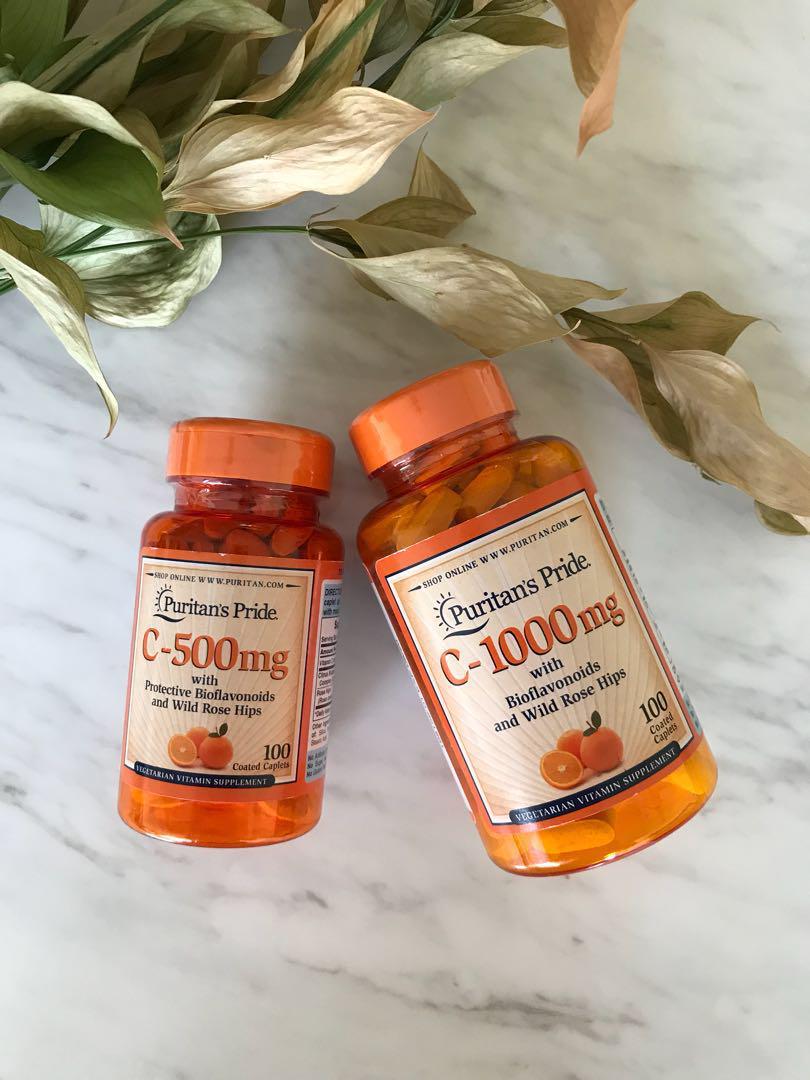 Puritan’s Pride Vitamin C500 mg with Bioflavonoids & Rose Hips, Beauty