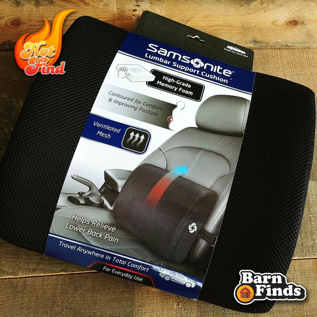 Samsonite lumbar support pillow store