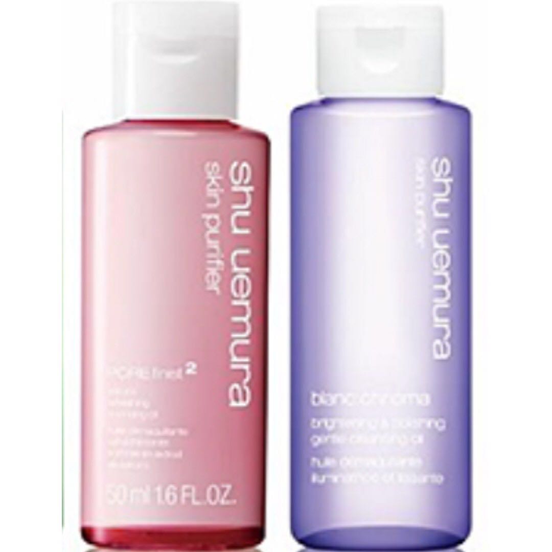 Shu Uemura Cleansing Oil Porefinist And Blanc Chroma 2x 50ml Each Beauty Personal Care Face Face Care On Carousell