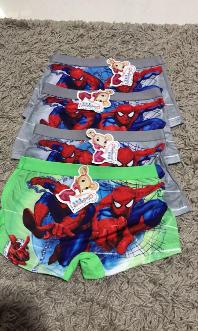 4T kid underwear spiderman, Babies & Kids, Babies & Kids Fashion on  Carousell