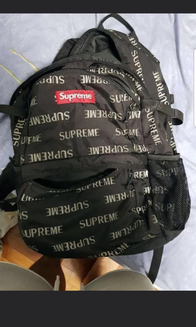 Supreme 3M backpack Men s Fashion Bags Backpacks on Carousell
