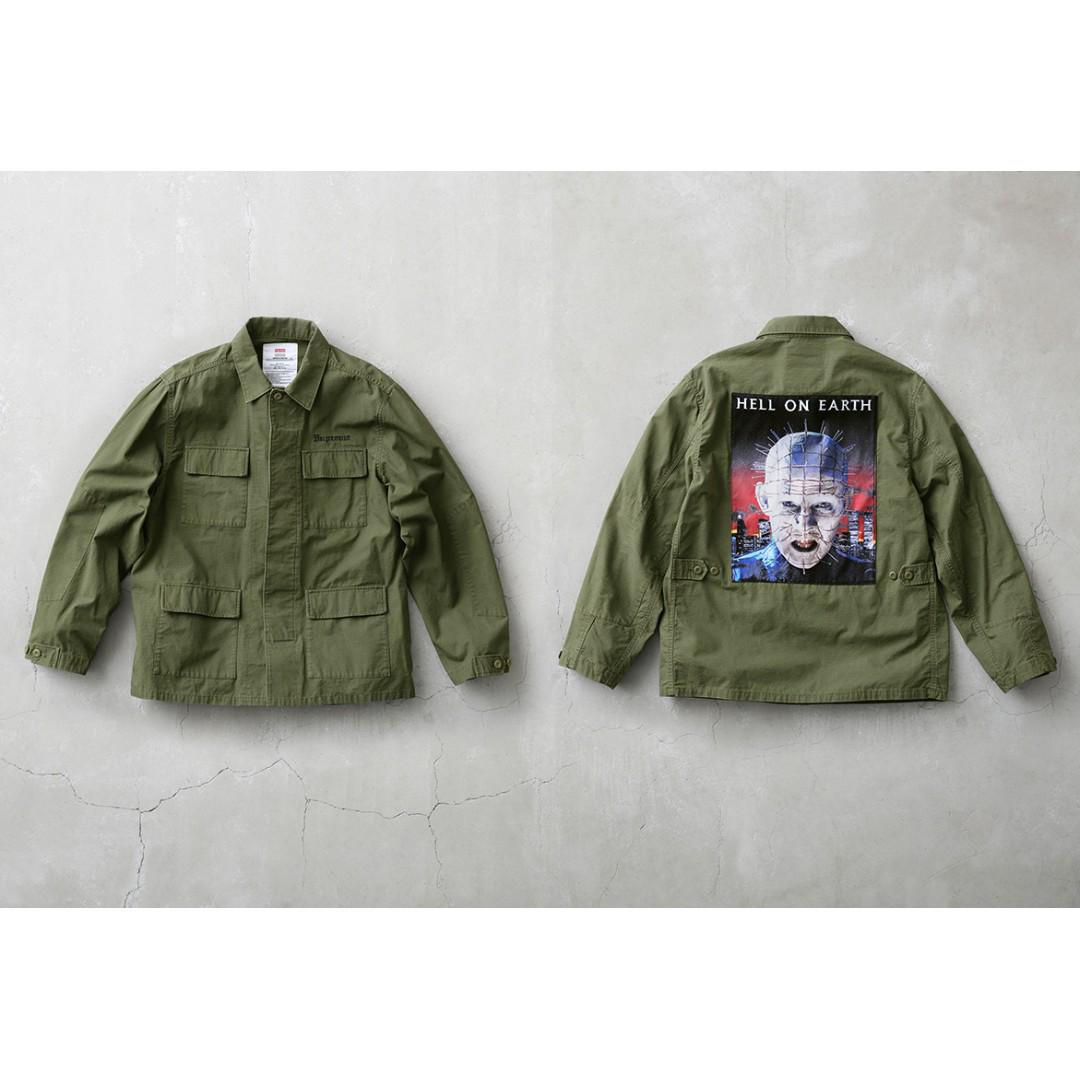supreme hellraiser bdu shirt