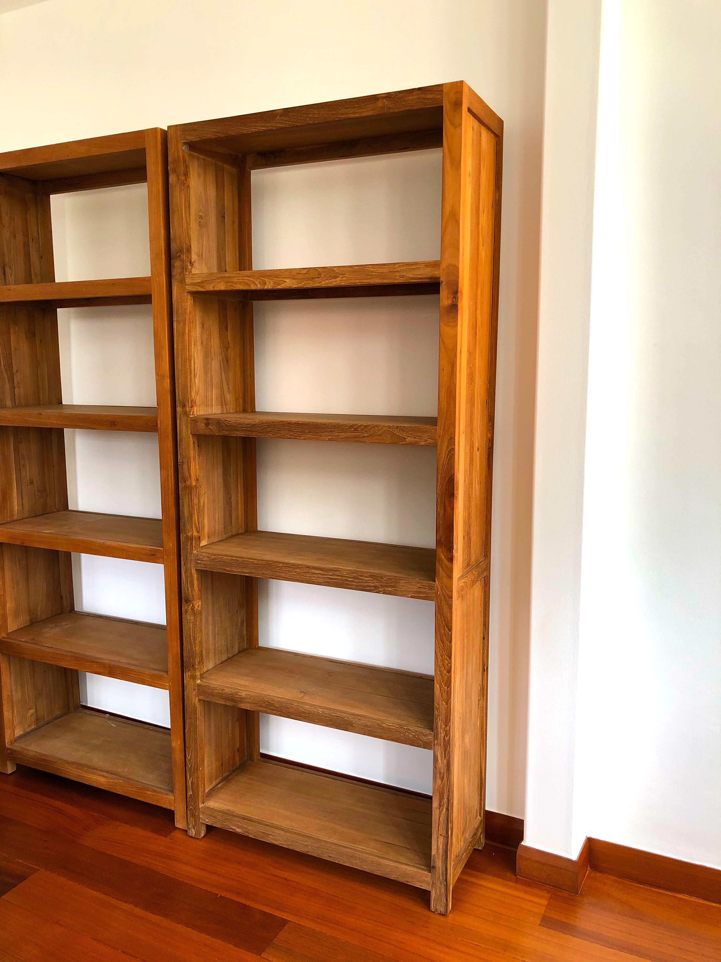 Teak Bookshelf, Furniture & Home Living, Furniture, Shelves,