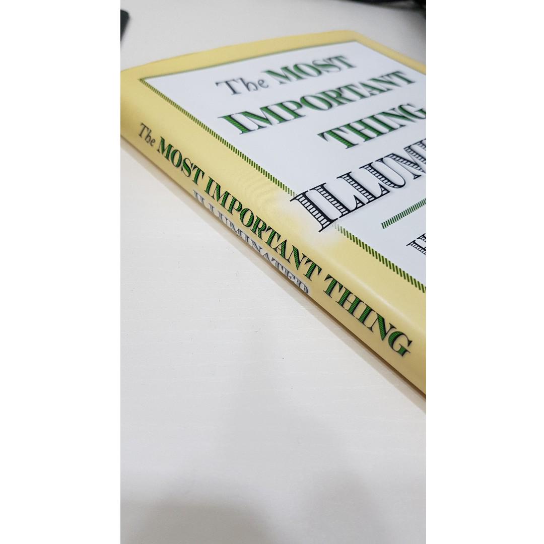 The Most Important Thing Illuminated Uncommon Sense For The