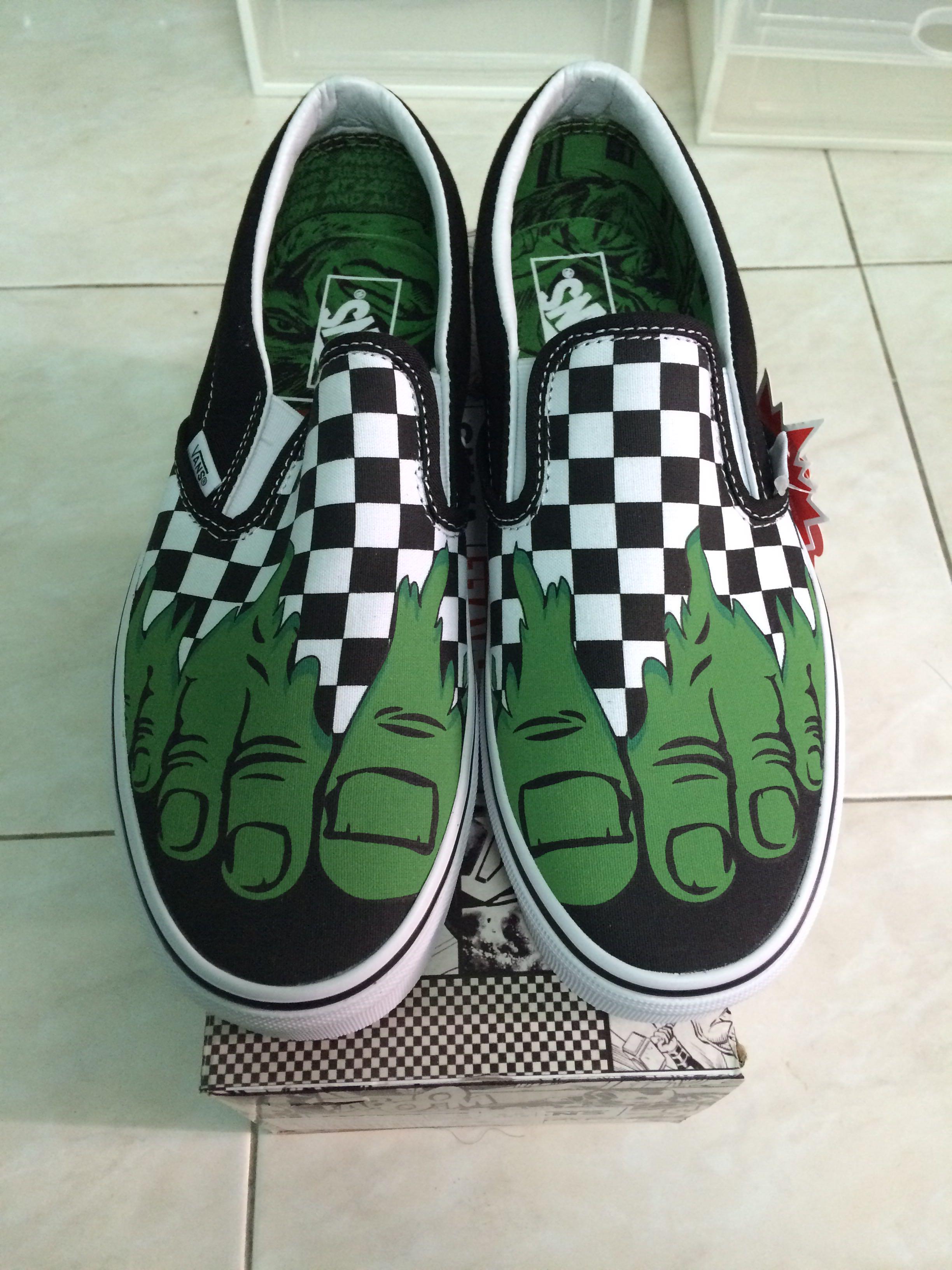 vans marvel hulk