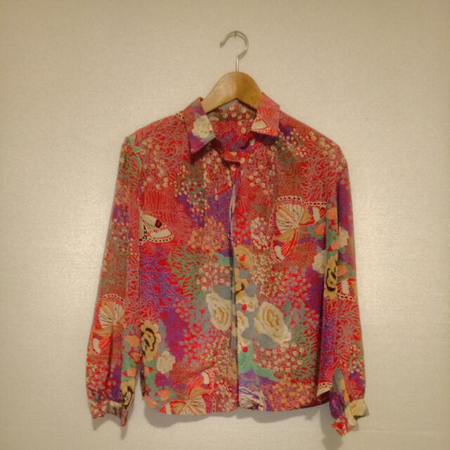 Silk japanese shirt clearance
