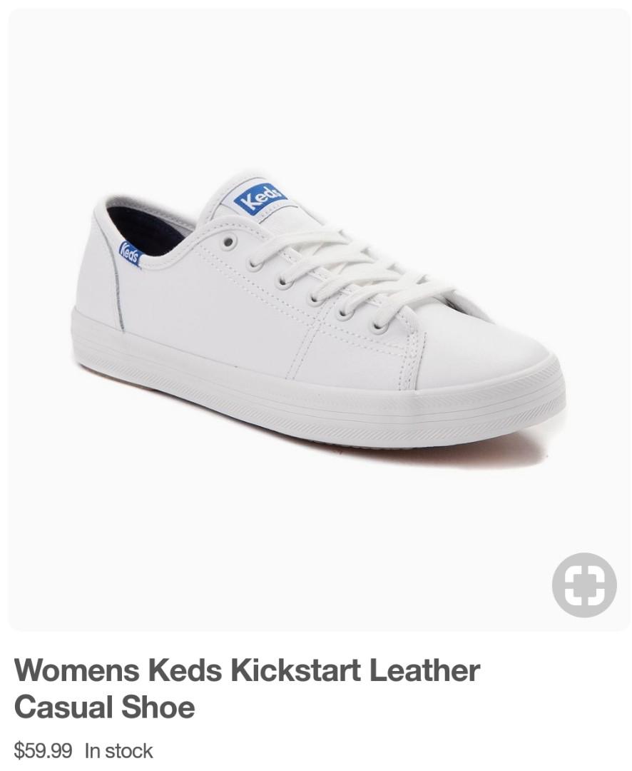 keds kickstart white leather