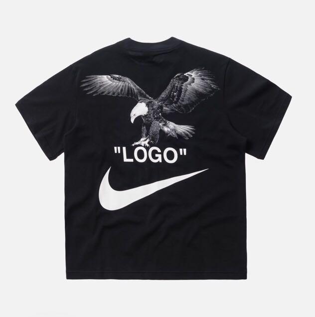 XS Nike Off White Football Tee Men s Fashion Tops Sets Tshirts Polo Shirts on Carousell