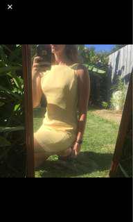 Retro lemon dress 50s style