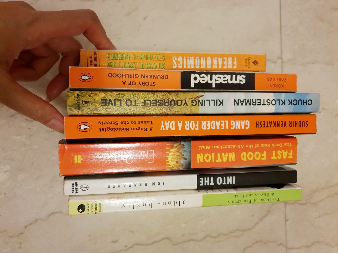 7 Books Pop Culture Sociology Freakonomics Gang Leader Fast Food