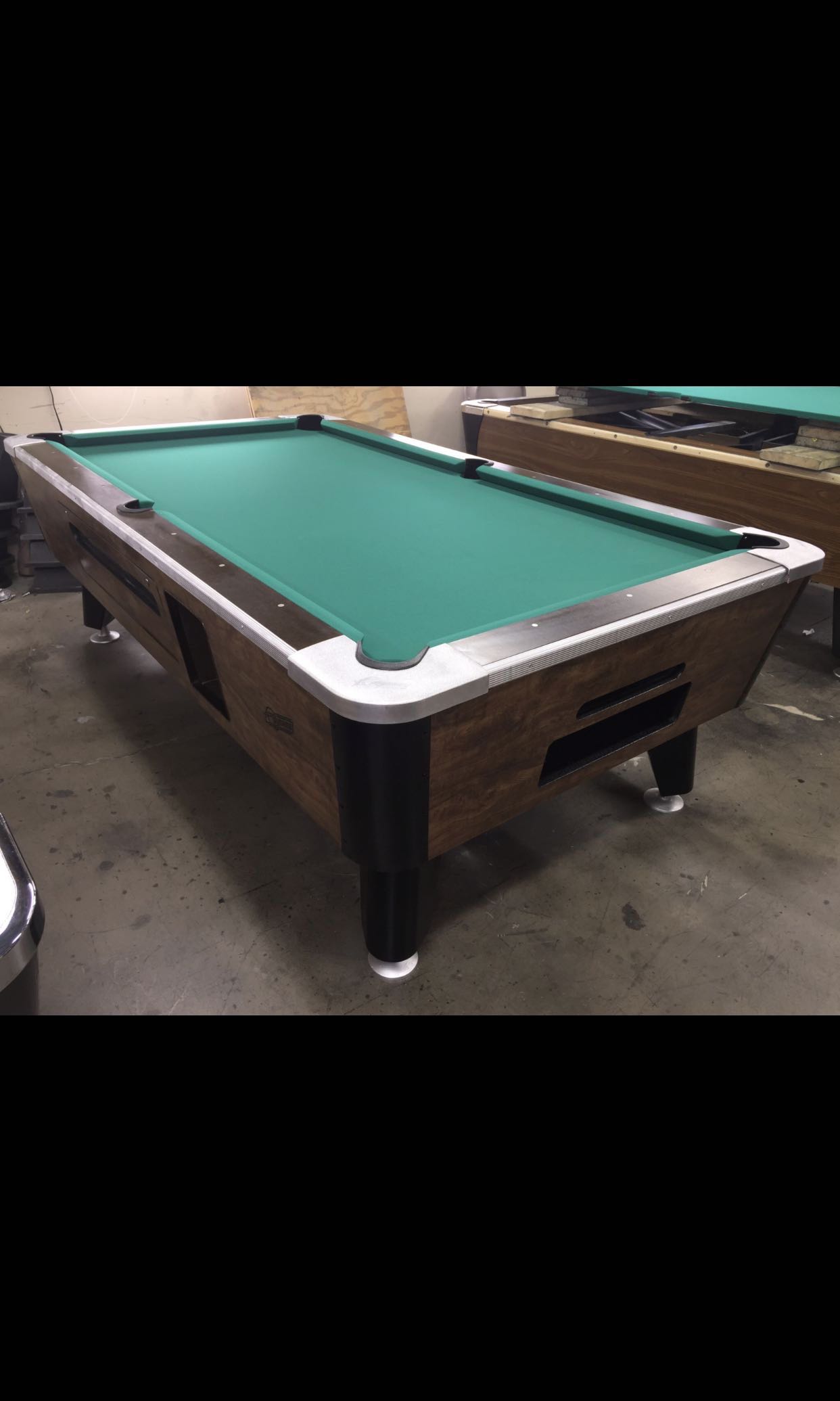 8 Ft Pool Table With Coin Operated