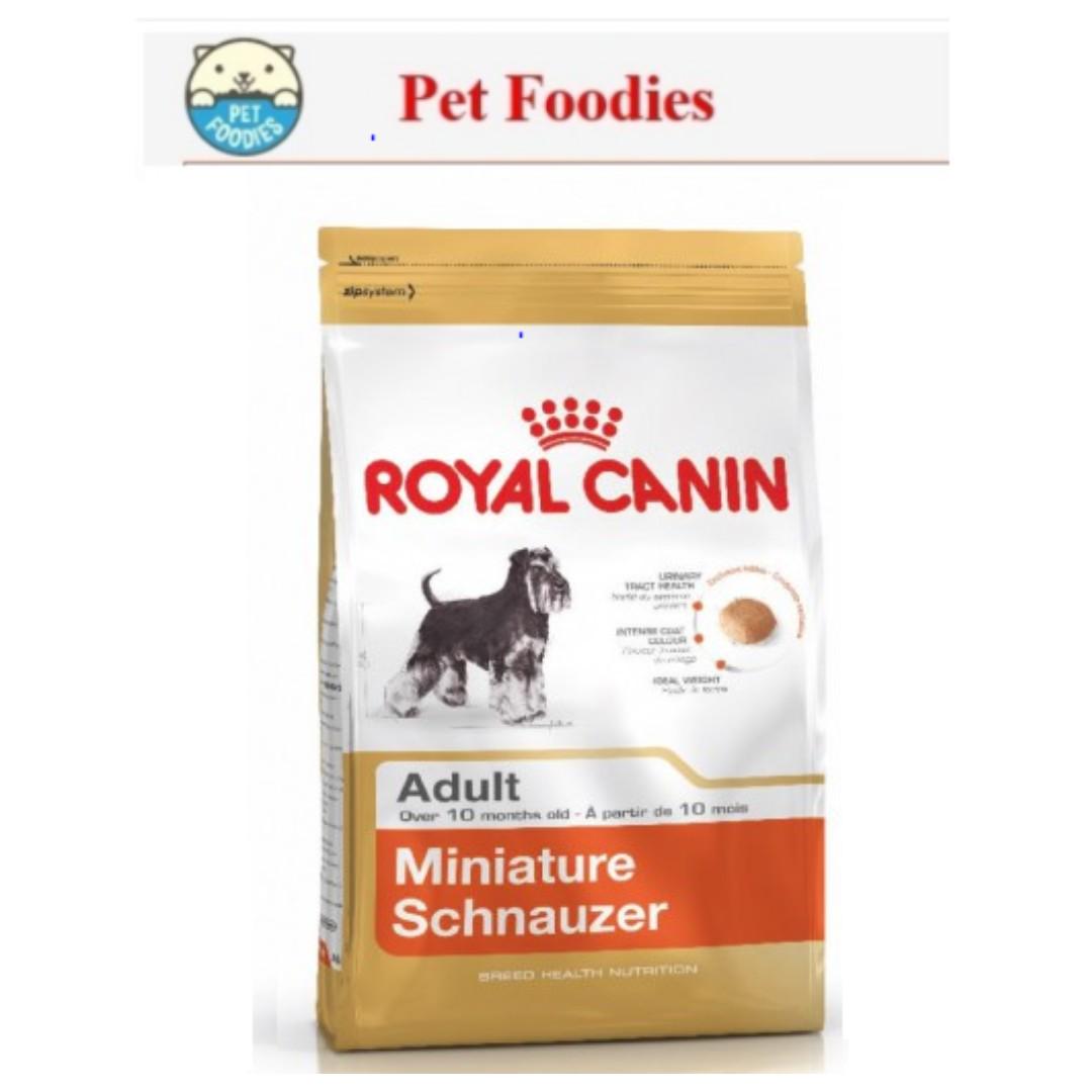 royal canin dog food schnauzer