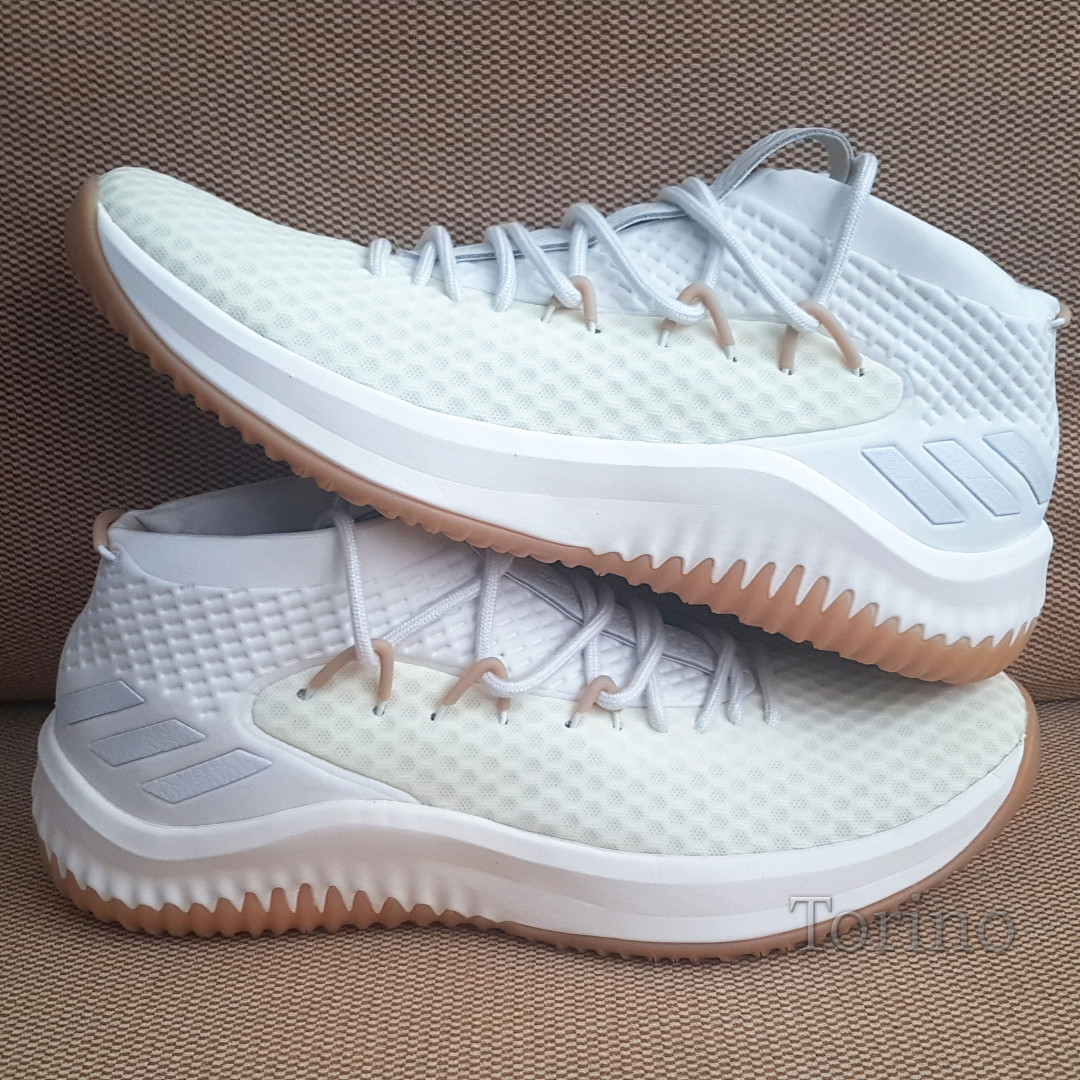 Adidas Dame 4 Un-Dyed Gum Brand New in 