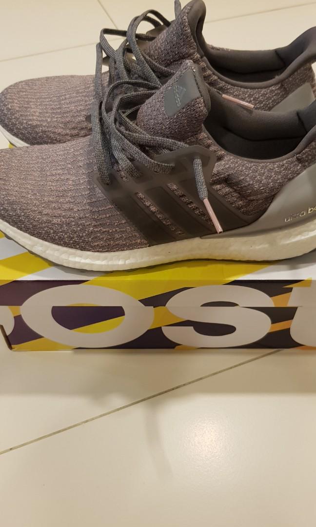 Ultra boost 3.0 grey four trace pink discount