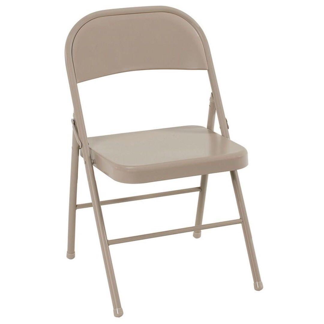 All Steel Folding Chairs Comfortable Sturdy Light Weighted