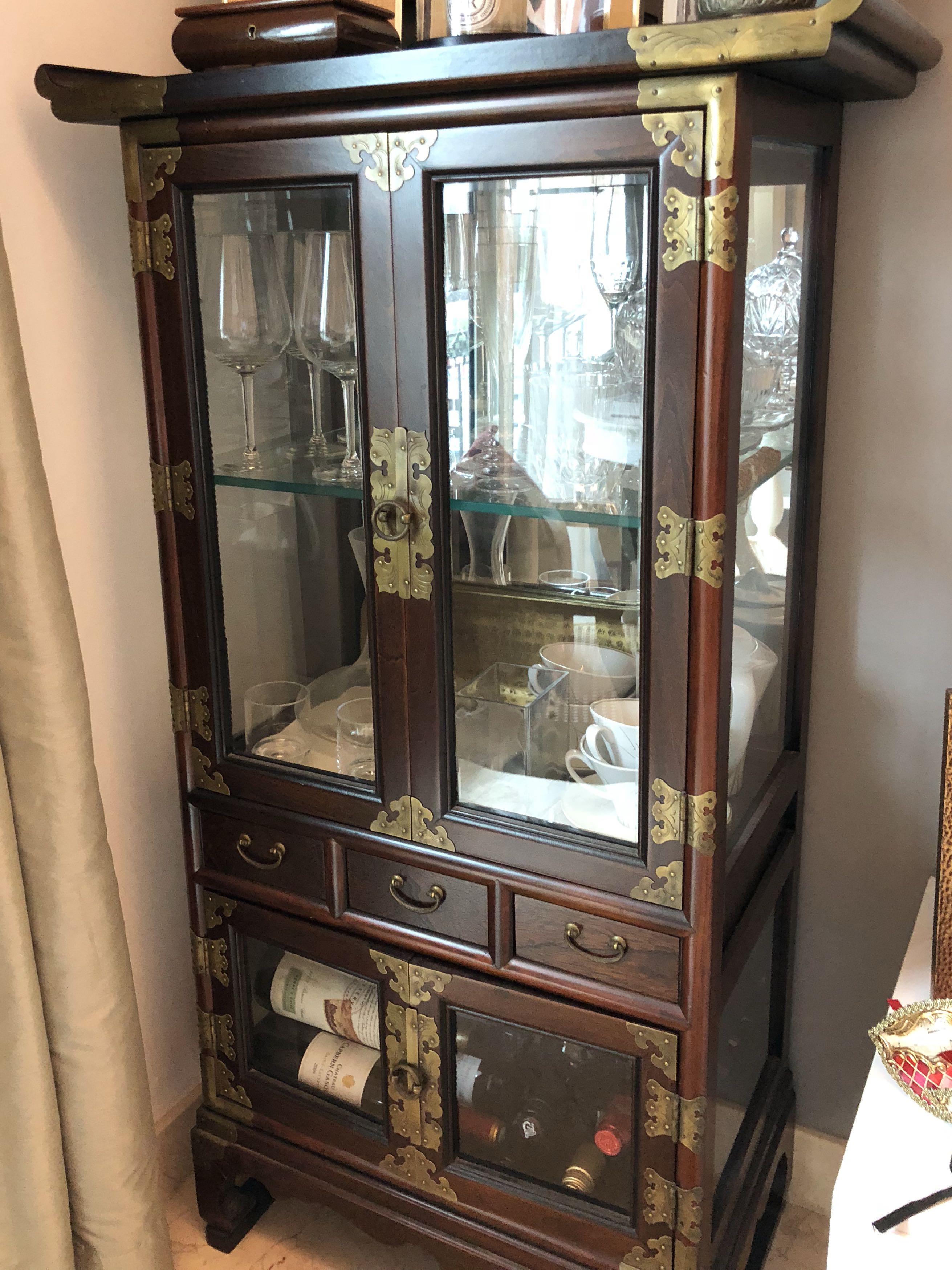 Antique Chinese Cabinet Stunning Furniture Shelves Drawers On Carousell